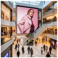 Pantalla LED P1.95 para Interiores, Video Wall para Centros Comerciales y Tiendas Minoristas, Pantalla de Publicidad Comercial de Alta Definición, Señalización Digital