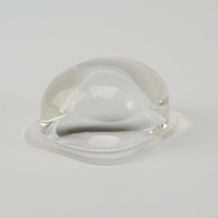 Lentilles en verre optique B270 K9 K51 moulées par pression pour éclairage de projecteur, réfractomètre numérique type OPAD083 OD130mm, haute qualité avec revêtement