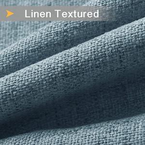 Piumino per tenda in finto lino pronto 100% tende oscuranti tessuto e tenda - Product Image 3