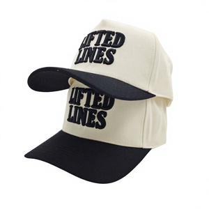 Gorra de Béisbol Premium de 5 Paneles en Dos Tonos, Logotipo Bordado Personalizado, MOQ Bajo, OEM, Estilo Boutique, Color en Contraste, Cierre a Presión - Product Image 3