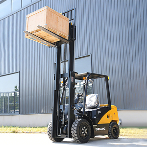 Montacargas Diésel SDJK Fabricado en <span class=keywords><strong>China</strong></span>, 4x4, Motor EPA Euro 5, Montacargas Pequeños para Uso en Exteriores, Montacargas Diésel para Terrenos Difíciles de 3 Toneladas - Product Image 1