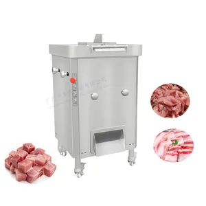 Industries Butchery Meat Cutting Machine Meat Slicer Automatic Cutting Machine Meat Dicer Cube Cutting Machine