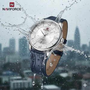 นาฬิกาควอตซ์ NAVIFORCE รุ่น 9272L สำหรับผู้ชาย สไตล์ธุรกิจเรียบหรู สายหนัง กันน้ำ ดีไซน์ทันสมัย เหมาะสำหรับใส่ลำลอง เป็นของขวัญสุดหรู - Product Image 5