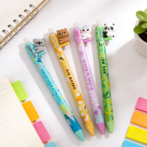 Bestseller: Penna Gel Cancellabile con Decorazione Panda "Hug Me" - Adorabili Amici - INCHIOSTRO BLU - Product Image 3