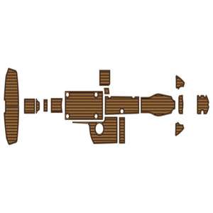 พื้นไม้เทียม EVA ลายไม้สักสำหรับเรือยามาฮ่า 240 และ 242 ปี 2010-2014 พร้อมแท่นวางบน EBay - Product Image 3