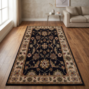 Handknotted Wool Rug Premium Handmade Carpet Luxury Area Rug Durable Soft Pile Oriental Design (<b>Door</b> <b>mats</b>) - Product Image 5