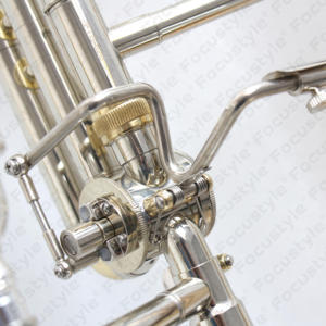 Focustyle Eb avec une valve convertible pour trombones D Tone Corps en laiton et <span class=keywords><strong>trombone</strong></span> laqué clair - Product Image 4
