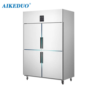 Frigorifero verticale per l'industria alberghiera commerciale frigorifero a quattro porte <span class=keywords><strong>congelatore</strong></span> a 4 porte refrigeratore In acciaio inossidabile prezzo a Hyderabad - Product Image 2