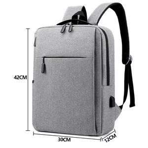 Sac à dos de voyage unisexe antivol personnalisé avec logo, multi-fonctions, en polyester, pour ordinateur portable, avec fermeture éclair - Product Image 6