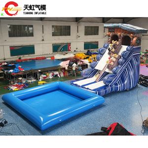 Glissière d'eau gonflable de bateau de pirate de 11x5m <span class=keywords><strong>avec</strong></span> la glissière gonflable de <span class=keywords><strong>piscine</strong></span> d'impression de bateau de pirate de <span class=keywords><strong>piscine</strong></span> à vendre - Product Image 2