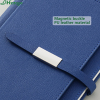 Ensemble cadeau de carnet A5 à succès, agenda en cuir PU personnalisable avec logo personnalisé, reliure spirale, format A5 pour l'école