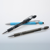Stylo à bille promotionnel AI-MICH de haute qualité, écologique, à clic, en métal, avec écran tactile, logo personnalisé, cadeaux de bienvenue