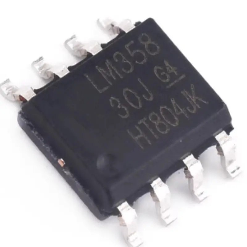 1.1MHz 대역폭을 갖춘 LM358DT 저전력 듀얼 옵앰프 IC, 싱글 및 듀얼 레일 작동 LM358DT LM358D LM358