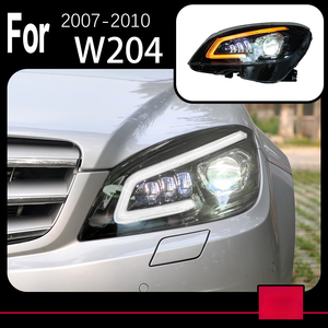 Car Styling Head Lamp for W204 LED Headlight 2007-2010 Headlights for C200 C300 <strong>Bi</strong> <strong>Xenon</strong> Hid DRL Dynamic Signal - Product Image 4