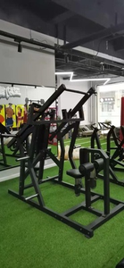 Machine de <span class=keywords><strong>musculation</strong></span> pour les bras et les épaules Xinrui Gym Fitness Equipment, entraînement de la force, machine à traction latérale frontale à charge de plaques - Product Image 2