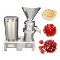 KESENDER Moulin Colloïdal Industriel pour Tahini, Noix, Sauce Pimentée, Beurre de Cacahuète, Machine de Fabrication 110V/220V