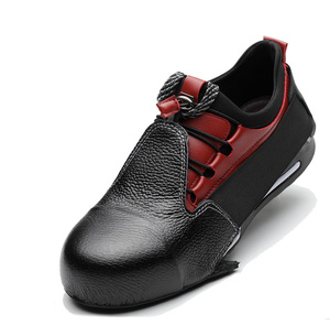 Chaussures de protection anti-écrasement en cuir de vachette avec embout en acier pour la sécurité des visiteurs et du personnel – Prix usine 2024 - Product Image 6