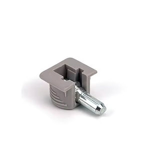 ตัวรองรับชั้นวางเหล็กสำหรับตู้เฟอร์นิเจอร์พลาสติกใสแบบติดผนัง สีเทา แข็งแรง ติดตั้งง่าย ดีไซน์ทันสมัยเรียบง่าย - Product Image 2