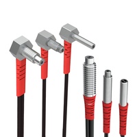 Sonde amplificateur à fibre optique coaxiale multi-cœur GTRIC M3 M4 M6, capteur à fibre optique à angle droit, capteur à fibre optique