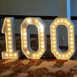 Custom <b>LED</b> digital <b>lights</b>, suitable for outdoor advertising, weddings, home and party decorations - Product Image 1