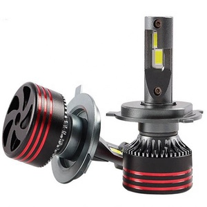 Pièces détachées automobiles QZ14 : Sourcils de phare, double tubes en laiton pour phares, ampoule LED antibrouillard pour voiture - Product Image 4
