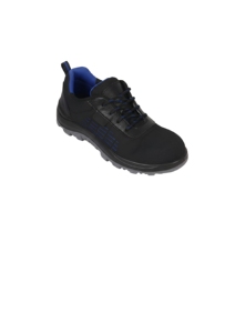 Chaussures de sécurité pour hommes à design unique, avec embout en acier, plaque intermédiaire en acier, doublure en maille respirante, semelle en PU double densité, coupe basse - Product Image 4