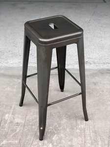 كرسي معدني على الطراز التجاري الحديث مع تشطيب عتيق لحانة المنزل والفندق ورشة عمل المستشفى استخدام صديقة للخارج - Product Image 4