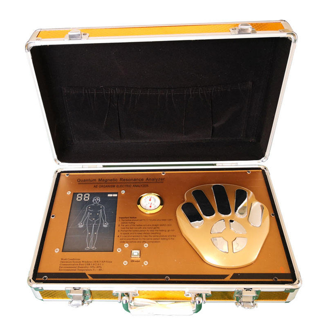 Healthcare Low Frequency Golden Bio Therapy Device Quantum Therapy Machine CE Certified Class II for Home Use