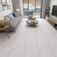 Carrelage PVC plastique imitation marbre, épais, résistant à l'usure, auto-adhésif, imperméable, moderne, pour intérieur, appartement.