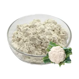 Polvo de coliflor blanca en polvo vegetal de calidad alimentaria para alimentos