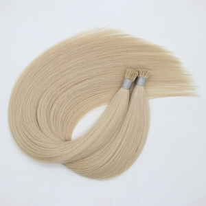 Estensioni di Capelli Umani Vergini 100% di Alta Qualità, Clip Invisibili Remy con Punta I/V/<span class=keywords><strong>U</strong></span>/Y - Product Image 1