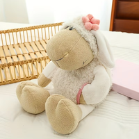 Fleur Tête Agneau Bonbons En Peluche Jouet Doux Bureau Bureau Ornement Et Maison Canapé Décor Mignon Animal En Peluche pour Enfants