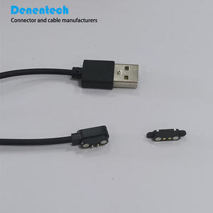 <span class=keywords><strong>Connecteur</strong></span> magnétique Pogo 2A étanche 2P 3P 4P 5P 6P 2.54MM Prise d'alimentation CC à ressort mâle à femelle - Product Image 1