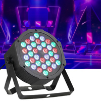 18*10W LED Par Light 4-en-1 RGBW Éclairage de scène pour Bars de fêtes KTV-pour DJ Performances et effets
