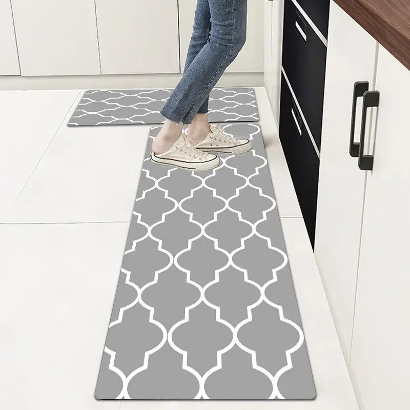 Kingworth Custom Cushioned Waterproof Standing Comfort Kitchen Floor Anti Fatigue Mat Kitchen Mats For Floor