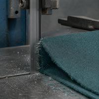 Tissu tissé en Para-Aramide teint en masse, résistant à la décoloration, ignifuge, noir, pour usines de vêtements de protection