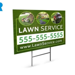 Customized Outdoor Yard Display Corrugated PVC Board Waterproof Printed Various Shapes PP <b>Plastic</b> <b>Sheets</b> Cutting Included - Product Image 2