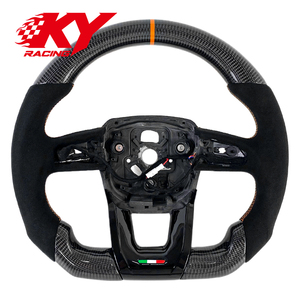 Volant sport personnalisé en fibre de carbone pour Lamborghini Urus SE V8 S PHEV pour Aventador S Roadster Huracán - Product Image 1