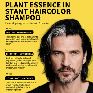 <span class=keywords><strong>Shampoo</strong></span> Nero allo Zenzero con Estratti Erboristici per Colorazione Capelli in 5 Minuti - Vendita all'Ingrosso - Product Image 2
