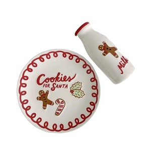 Tasse en céramique de style coréen Instagram, motif de Noël, bonhomme en pain d'épices, pour le petit-déjeuner à la maison, lait, jus, café - Product Image 6