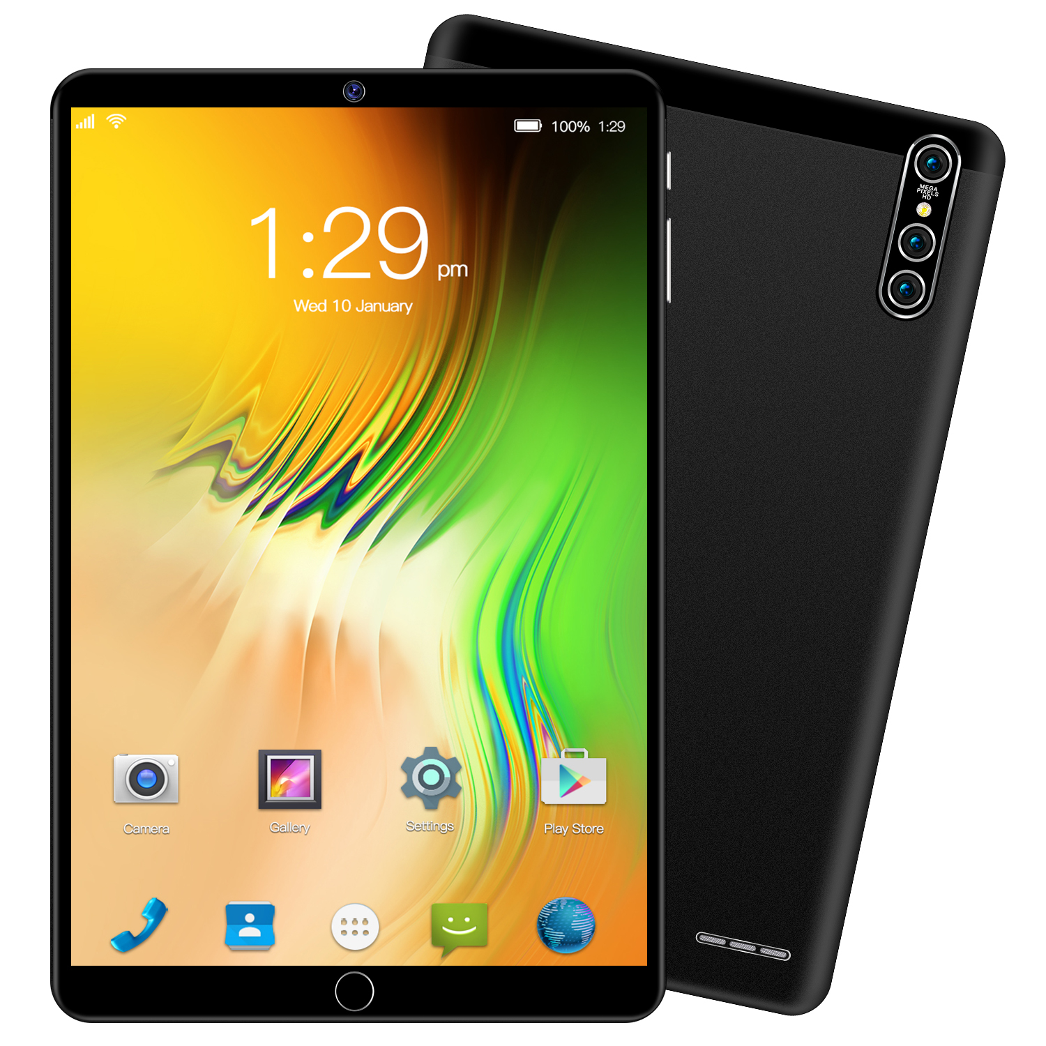 Планшет 10,1 дюймов 10 ядер 8 ГБ ОЗУ 256 Гб ПЗУ Android 10,0 планшетный ПК 3g/wifi с камерой 8 Мп + 13 МП