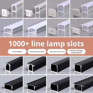 Luz Lineal LED Serie 6000, Canal de Aleación de Aluminio Anodizado, Instalación Superficial/Empotrada, Perfil Oculto, Luz de <span class=keywords><strong>2700K</strong></span> - Product Image 4