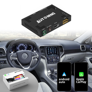 Kit de Interfaz con Módulo Decodificador Inalámbrico Apple CarPlay y Android Auto para Actualizar la Pantalla Original del Coche Jeep <span class=keywords><strong>Uconnect</strong></span> 8.4 - Product Image 1