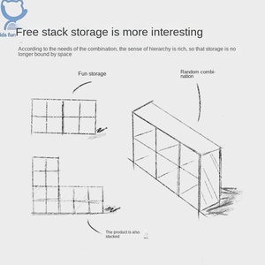 Estantería y almacenamiento <span class=keywords><strong>de</strong></span> madera maciza, armario doméstico corto, almacenamiento <span class=keywords><strong>de</strong></span> pino <span class=keywords><strong>de</strong></span> suelo a pared para sala <span class=keywords><strong>de</strong></span> estar <span class=keywords><strong>de</strong></span> niños, armario <span class=keywords><strong>de</strong></span> <span class=keywords><strong>rejilla</strong></span> combinado - Product Image 5
