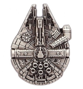 Pin de Solapa Personalizado en 3D con Diseño de Estrella Rebelde de la Alianza, Color Plomo - Product Image 3