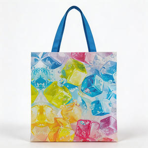 Sac fourre-tout personnalisé avec logo imprimé, non tissé, réutilisable et durable, sacs écologiques colorés - Product Image 2