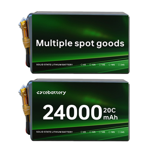 <b>Drone</b> <b>Accessories</b> Solid State Battery Pack 24000mah 25000mah 6S 12S High Power UAV Energy System Long Range Solution 10000mah-6S - Product Image 1