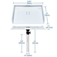 Planche à découper pour bateau de pêche en mer, appâts, tranches de poisson, nettoyage, filetage, table de filetage