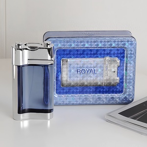Haute qualité Royal hommes Cologne 100ml cadeau boîte de fer <span class=keywords><strong>parfum</strong></span> durable océan bois <span class=keywords><strong>parfum</strong></span> bleu hommes Eau De Toilette - Product Image 2