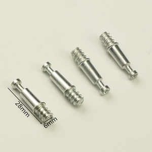 Conector Tres en Uno para Muebles, Tuerca Excéntrica de Aleación de Zinc, Tornillo, Fijación Oculta - Product Image 2